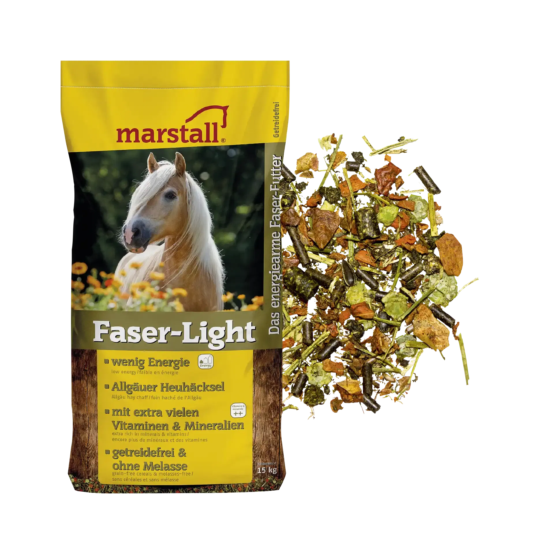 Faser-Light Geeignet fuer leichtfuttrige Pferde die wenig oder nicht gearbeitet werden