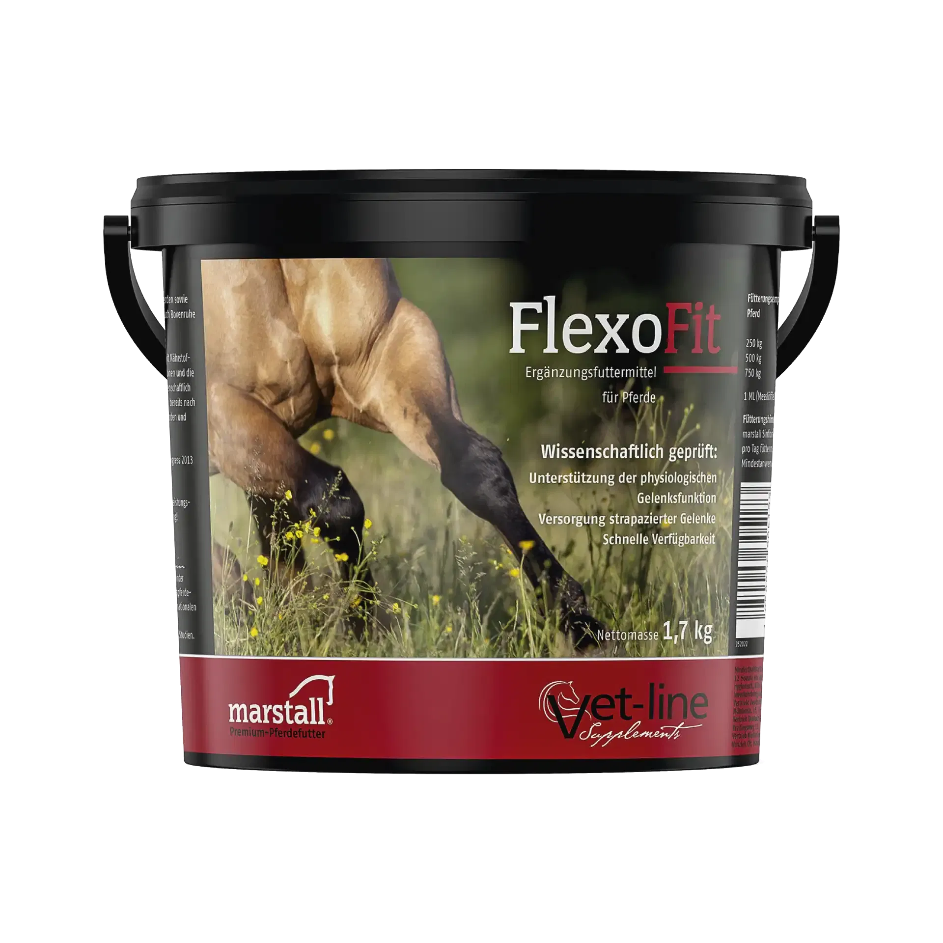 FlexoFit Fuer die Versorgung von Gelenken und Sehnen bei wachsenden, alten oder Sportpferden